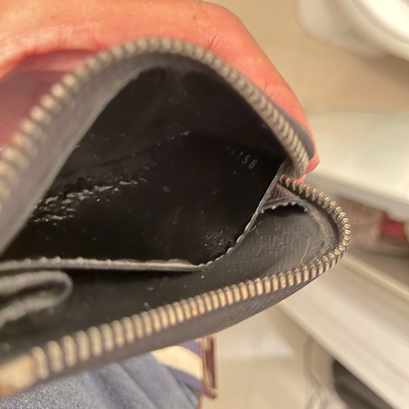 Louis Vuitton coin bag/ wallet monogram eclipse canvas - Picture 2 of 5